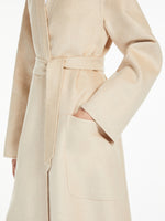 Camel wrap coat