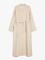 Camel wrap coat