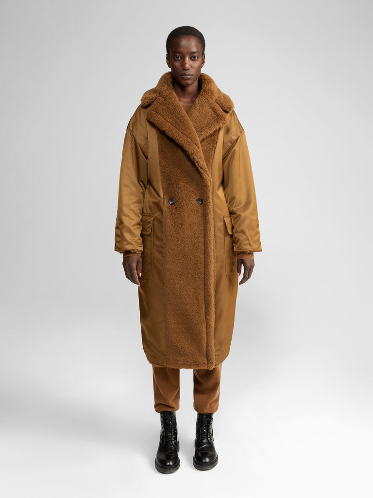 Reversible teddy coat online