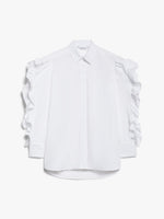 Oversize poplin shirt