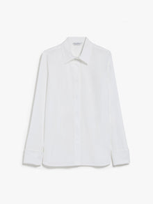 Men’s-style cotton crepe shirt