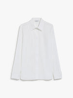 Men’s-style cotton crepe shirt