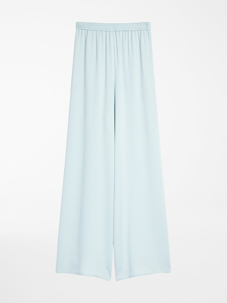 Silk palazzo trousers