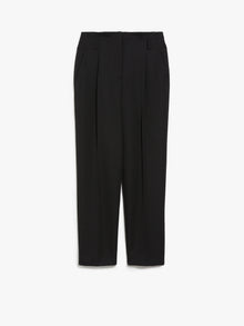 Wool and mohair slim-fit trousers