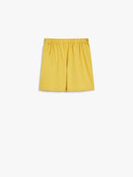 Cotton poplin shorts