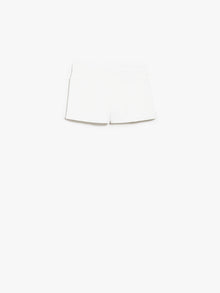 Stretch gabardine shorts