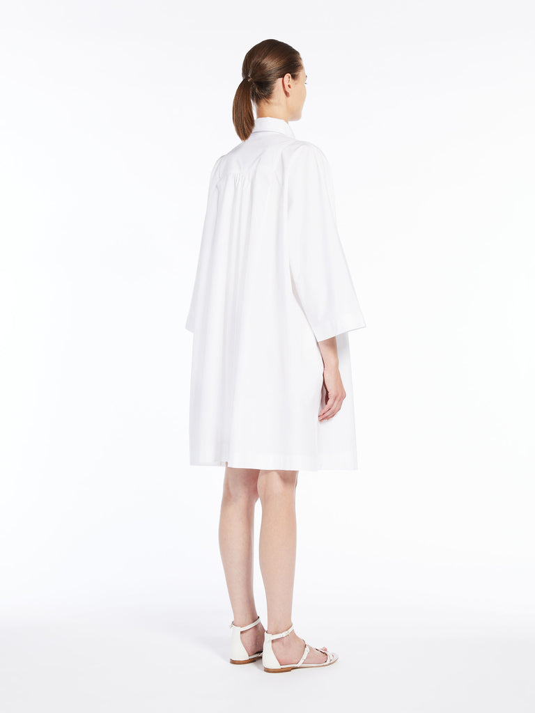 Cotton shirt dress