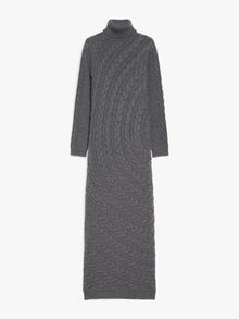 Wool and cashmere slim-fit dress