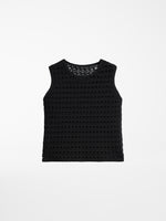 Knitted vest