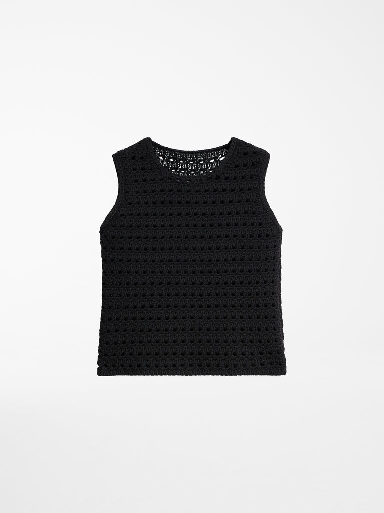 Knitted vest