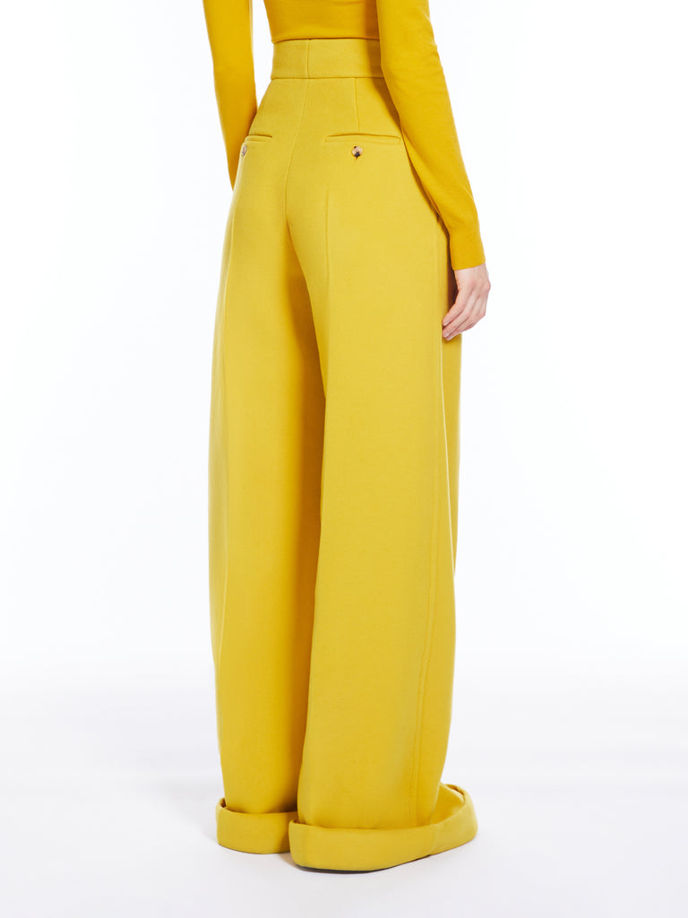 Viscose jersey trousers