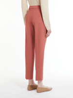 Viscose jersey trousers