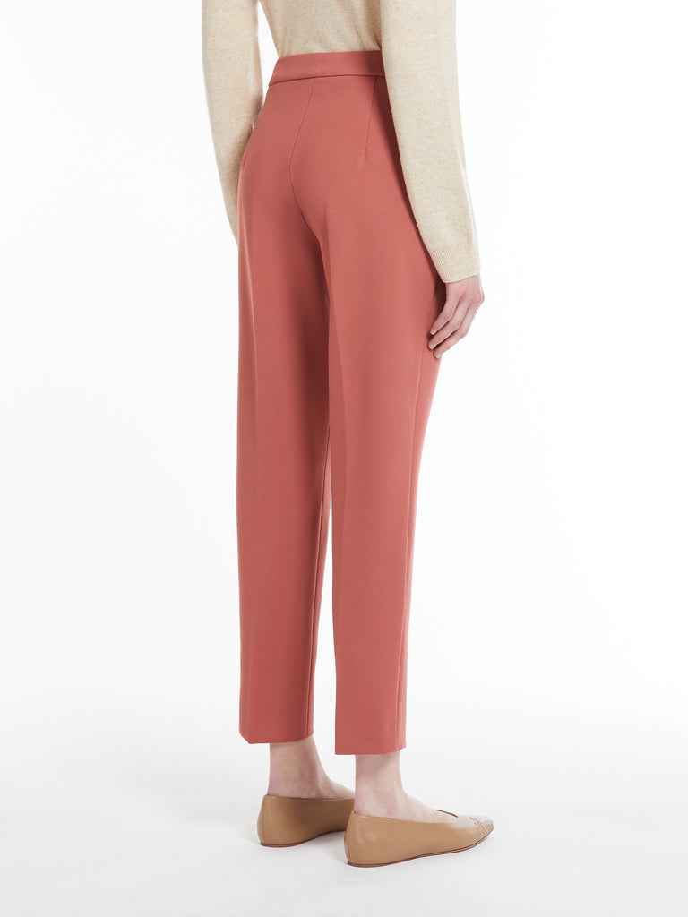 Viscose jersey trousers