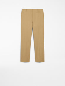 Slim-fit low-rise trousers