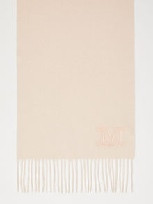 Cashmere stole with embroidery