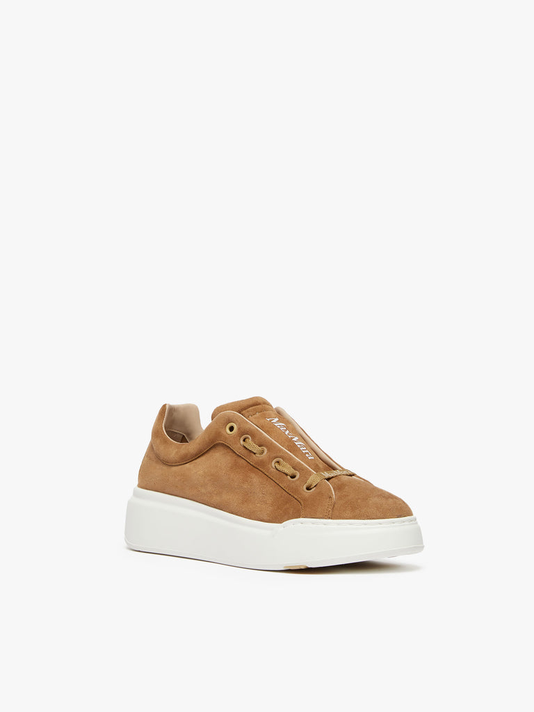 Suede sneakers