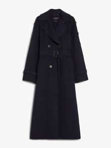 Wool trench coat