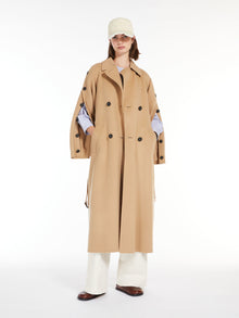 Wool trench coat