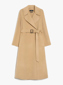 Long wool robe coat