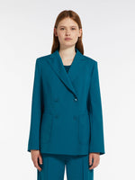 Tailored woollen cloth blazer