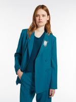 Tailored woollen cloth blazer