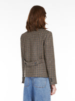 Wool-blend cropped jacket