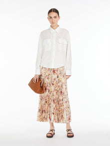 Twill skirt