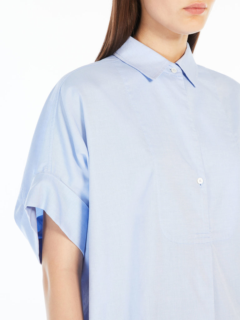 Cotton poplin shirt