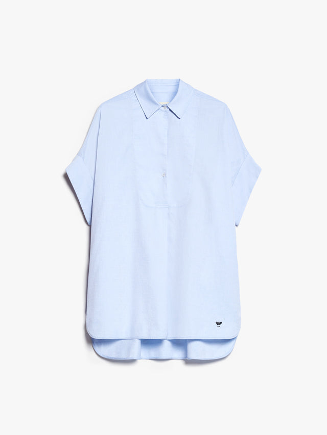 Cotton poplin shirt