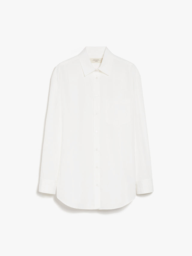 Cotton poplin shirt