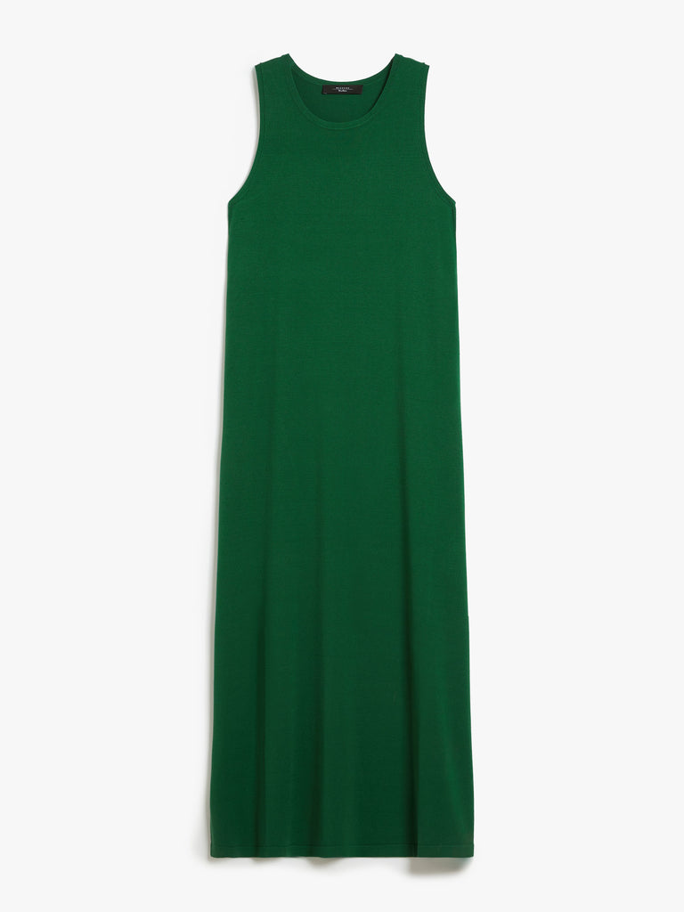 Sleeveless stretch viscose dress