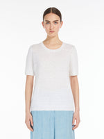 Linen yarn T-shirt