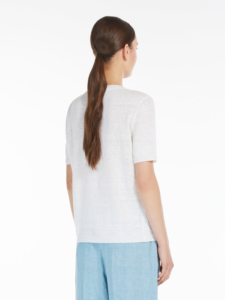 Linen yarn T-shirt