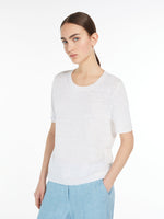 Linen yarn T-shirt