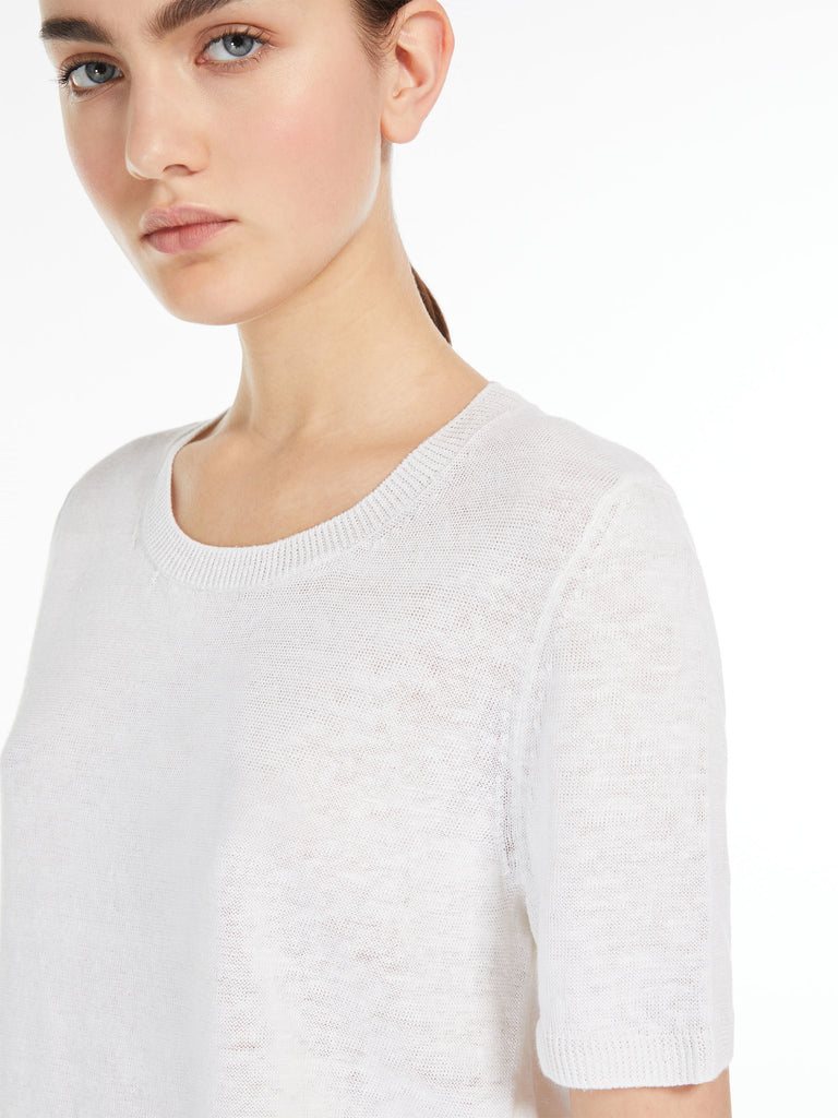 Linen yarn T-shirt