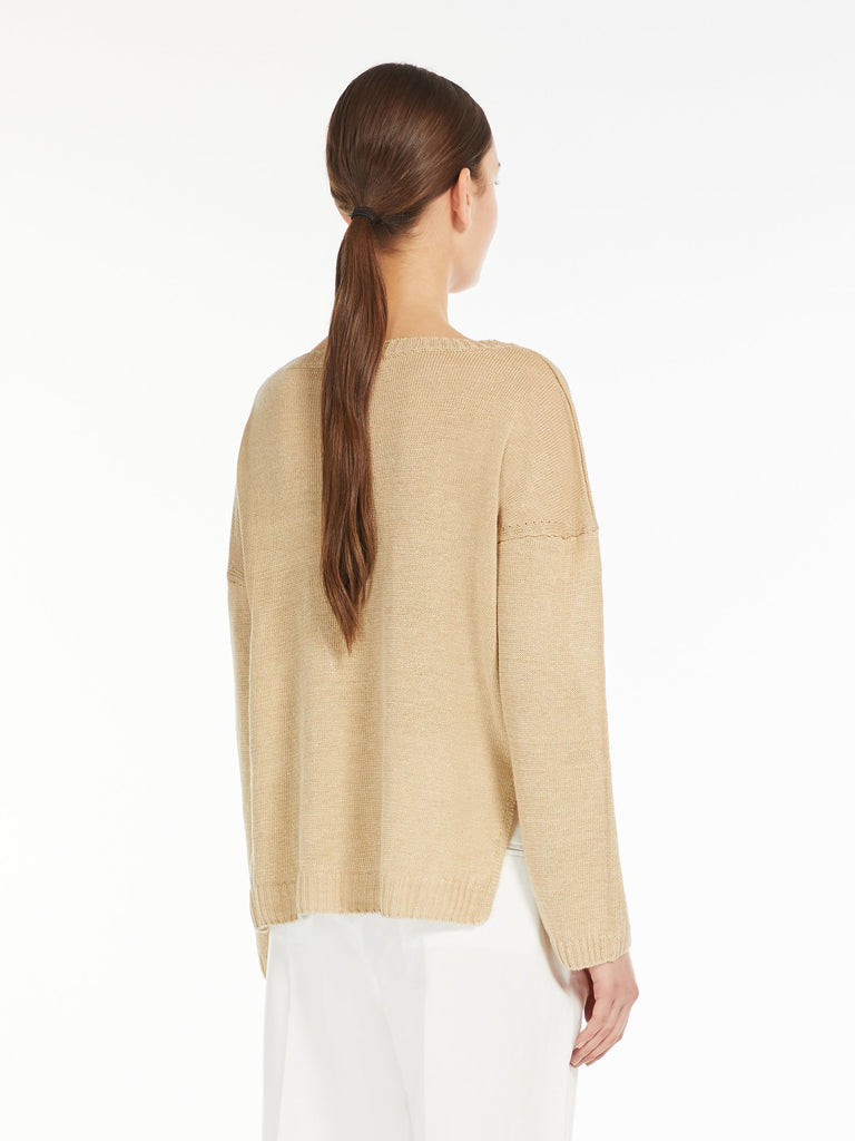 Linen yarn sweater