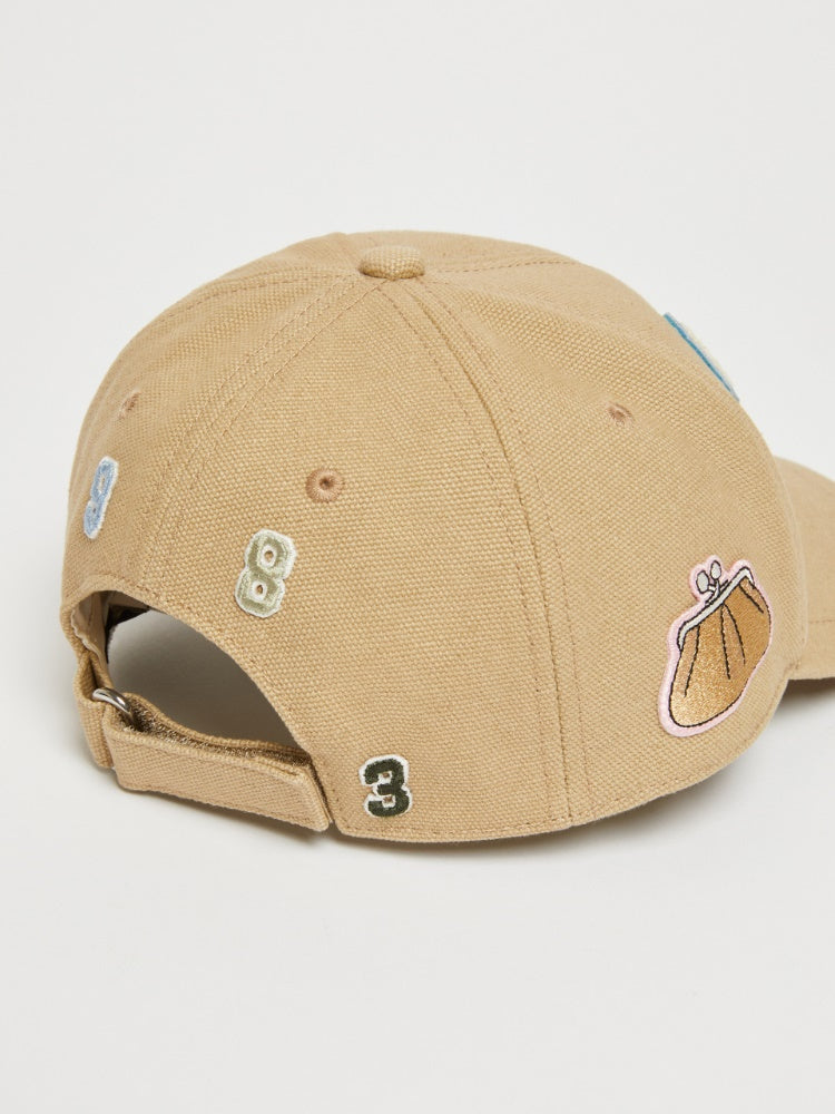 Canvas baseball cap