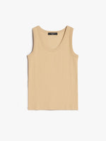 Cotton jersey vest top