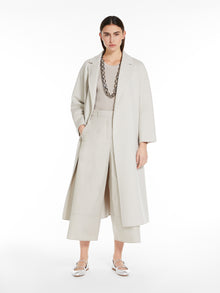 Wool midi coat