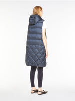 Long padded gilet