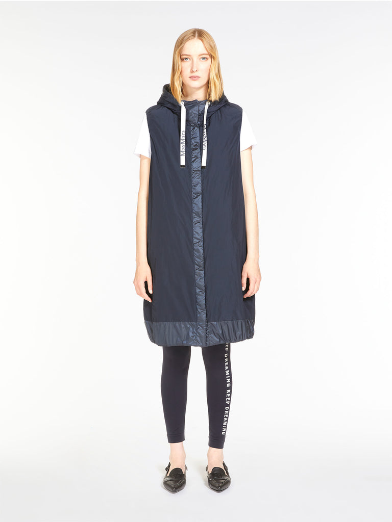 Long padded gilet