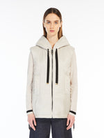 Water-repellent technical canvas gilet