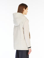 Water-repellent technical canvas gilet