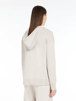 Wool and cashmere knit sweatshirt