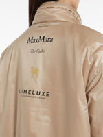 Reversible jacket in water-resistant technical canvas