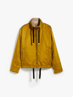 Reversible jacket in water-resistant technical canvas