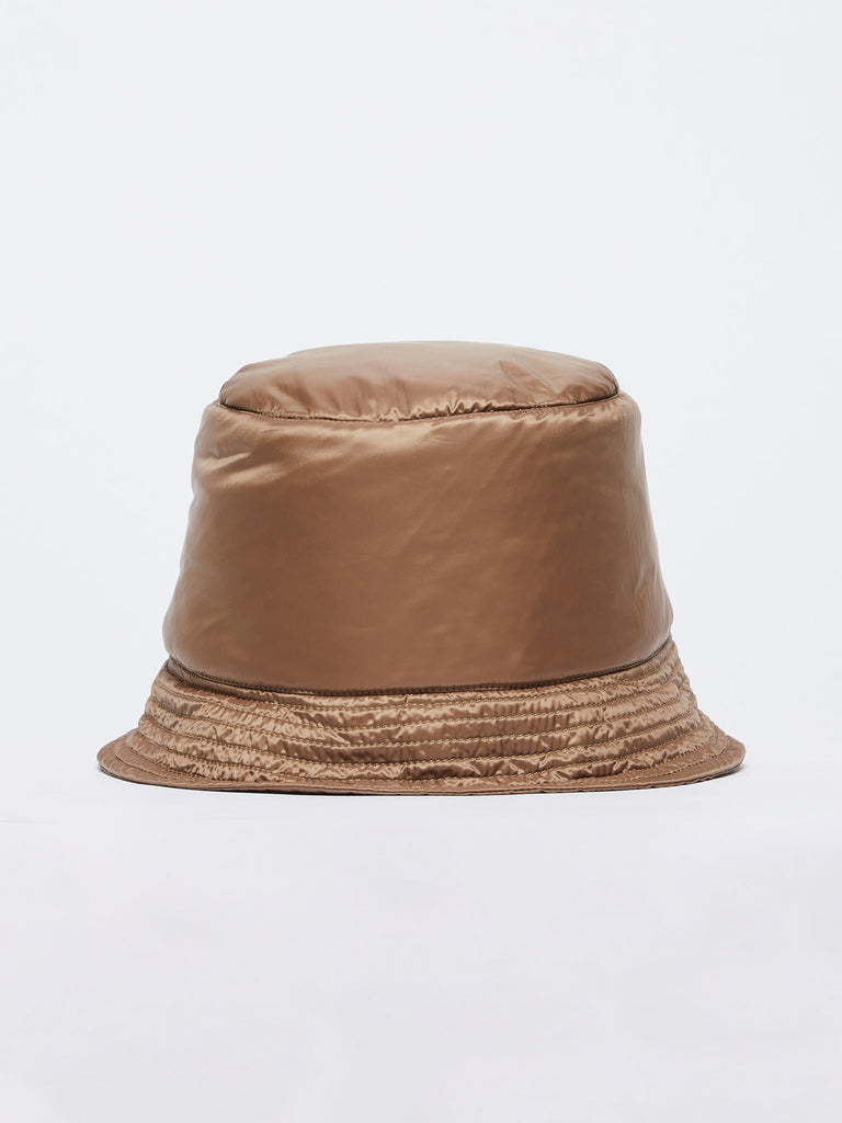 Water-repellent satin hat