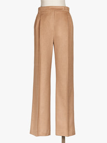 Wide camel trousers