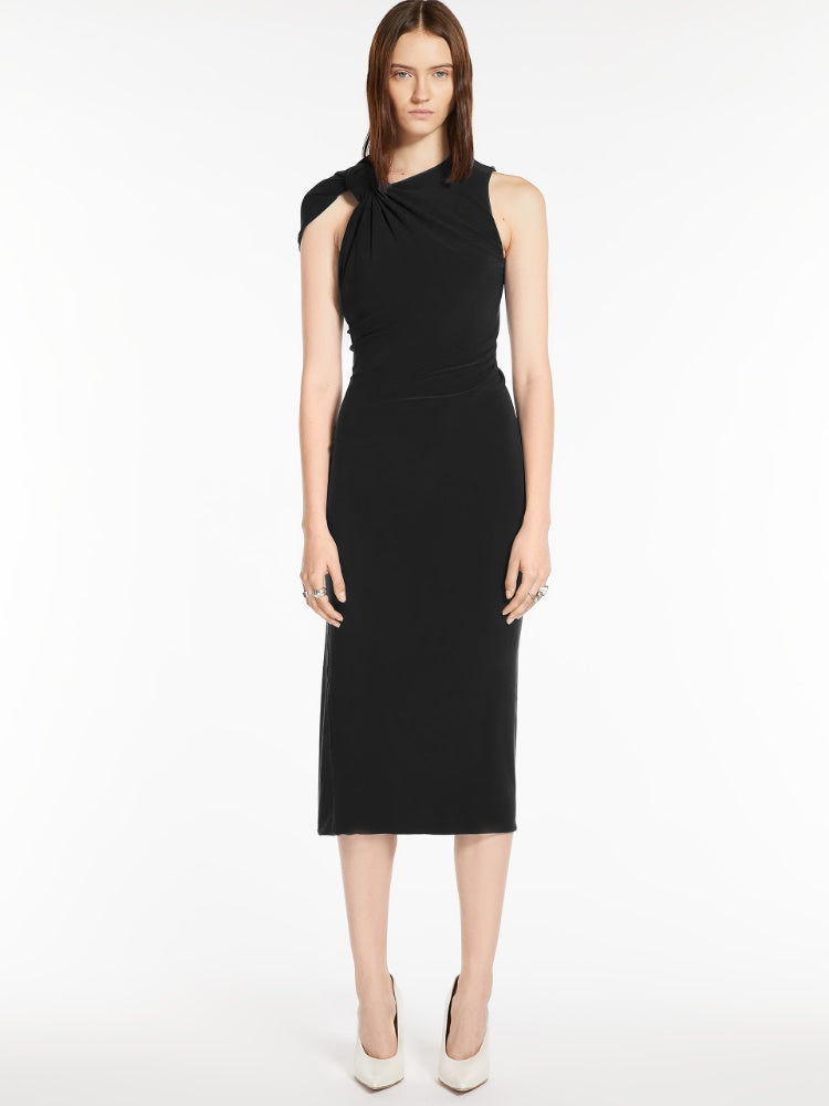 Slim-fit jersey dress