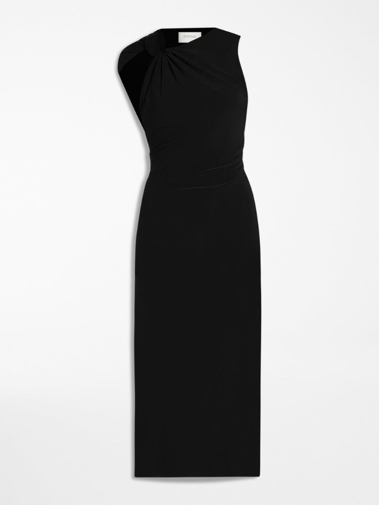 Slim-fit jersey dress